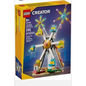 Lego Celebration: Ferris Wheel with Fireworks (40758) GWP New/Sealed
